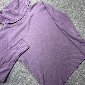 Vintage Kathie Lee Sweater Turtleneck‎ SM Purple